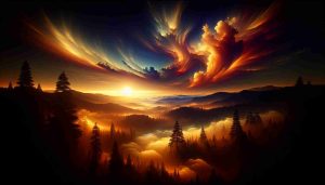 Enchanting Natural Display on the Horizon