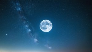 A Cosmic Dance: Moon, Mars, and Stars Light Up March Skies