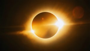 Dança Celestial Majestosa: Eclipse Solar Parcial Brilha para Metade do Globo