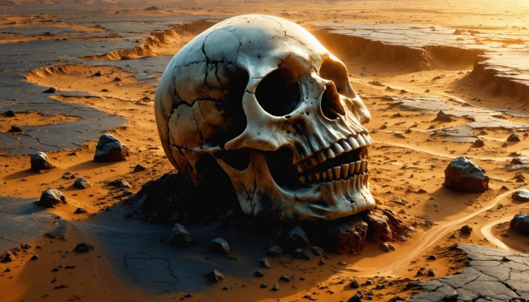 Desentrañando el oscuro misterio de Marte: El enigma de la roca con forma de calavera 