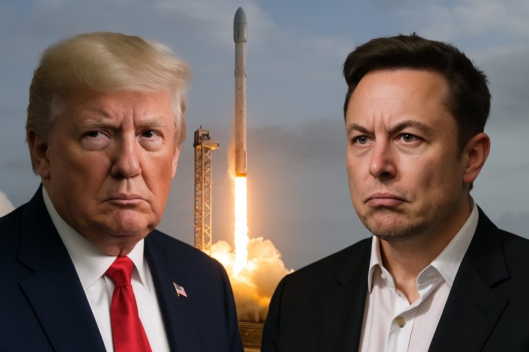 Trump vs. Musk: El enfrentamiento de SpaceX amenaza la dominación espacial del ejército de EE. UU. 